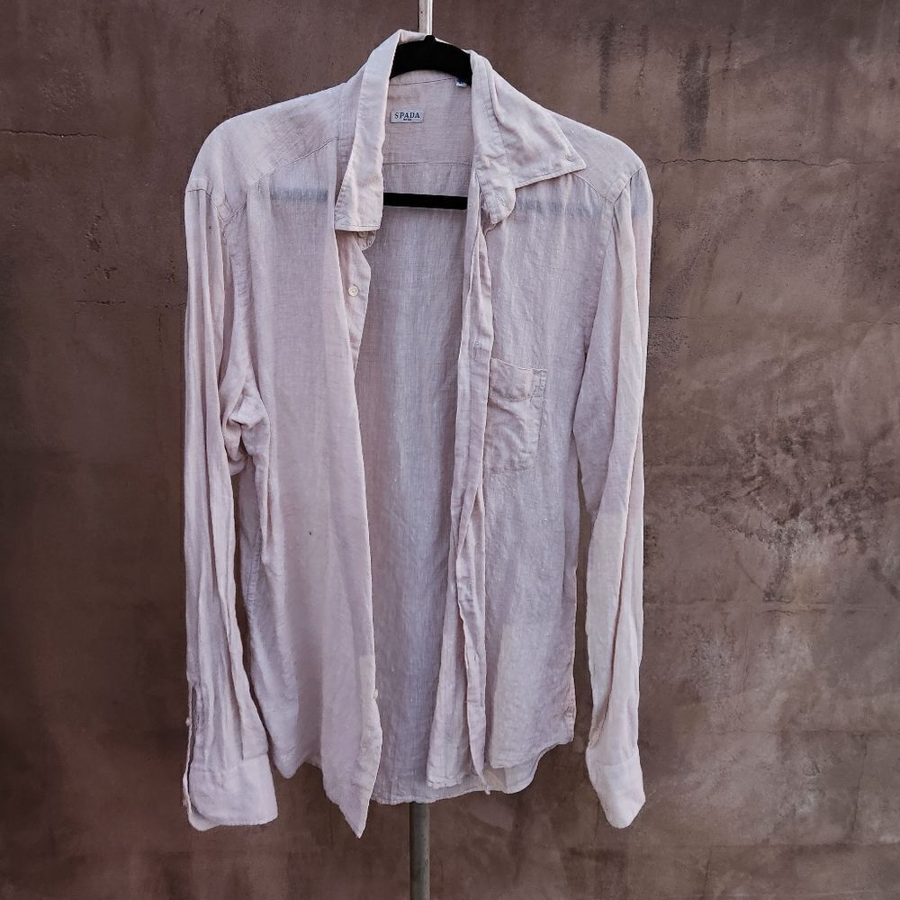 Spada Roma Linenbuttonupshirt